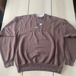 Vintage Skagway Alaska adult Sweater size lg, Vintage large embroidered crewneck